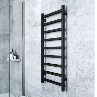 SIMPLE ONE Electric Towel Rail, 1080/500-Heban Black