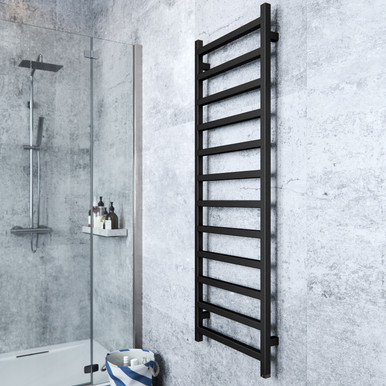 SIMPLE ONE Electric Towel Rail, 1440/500-Heban Black