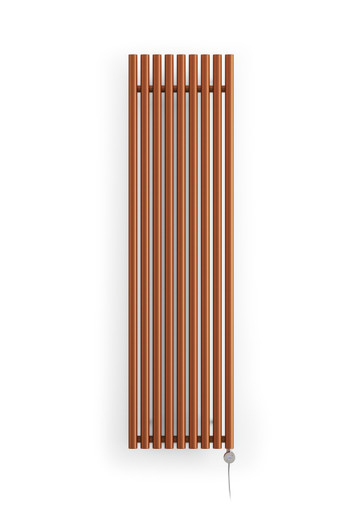 Terma ROLO-ROOM-E 1800 x 370 Electric Radiator - True Copper