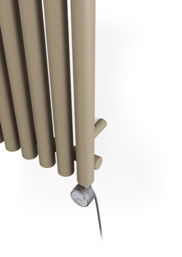Terma ROLO-ROOM-E 1800 x 370 Electric Radiator - Quartz Mocha