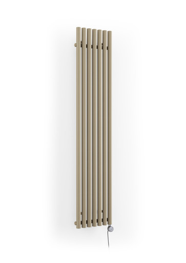 Terma ROLO-ROOM-E 1800 x 370 Electric Radiator - Quartz Mocha