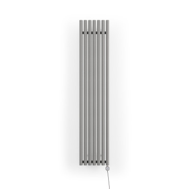 Terma ROLO-ROOM-E 1800 x 370 Electric Radiator - Salt n Pepper