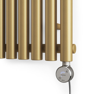 Terma ROLO-ROOM-E 1800 x 480 Electric Radiator - Brass