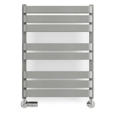 Terma WARP S 655 x 500 Heated Towel Rail - Salt n Pepper