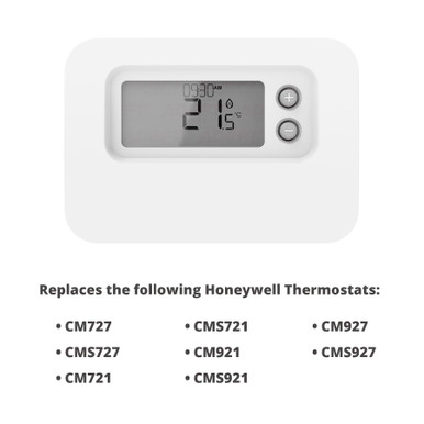 Adept Wireless Programmable Thermostat with Relay Box CM921, CMS921, CMS921B1042, CM927, CMS927, CMS927B1049, CM727, CMS727, CMS727E1016, CM721, CMS721