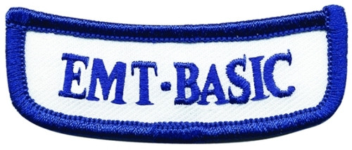 GA EMT-BASIC Rocker Patch, 2-5/8x1"