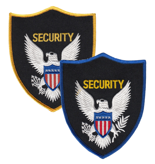 SECURITY Shoulder Patch, 4x5"