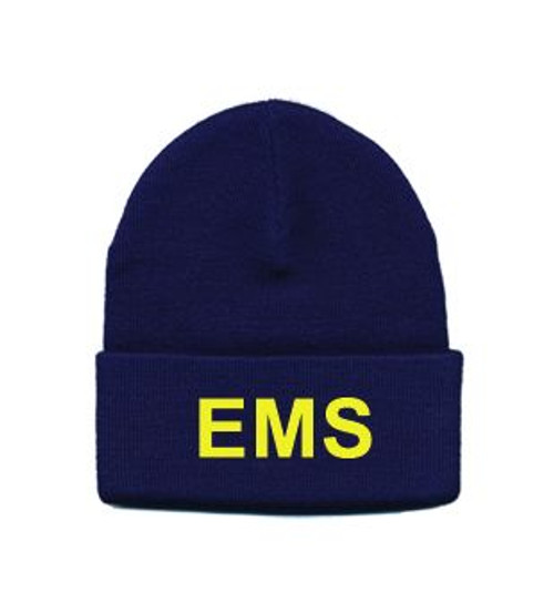 EMS Watch Cap, Med Gold/Navy, One Size