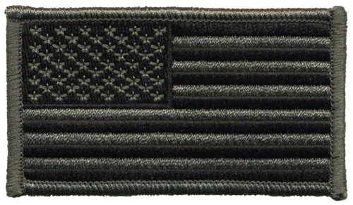U.S. Flag Patch, Foliage/ACU, 3-1/4x1-13/16"