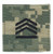 Staff Sergeant Rank Insignia, ROTC, Hook