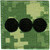 ROTC Rank - Captain - OCP w/hook - 2 x 2"