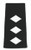 Pairs - ROTC Shoulder Loops - Women's Colonel