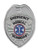 EMT Badge Patch, Silver, 2-1/2 x 3-1/2"