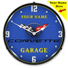 Custom Add Your Name C5 Corvette LED Backlit Clock