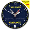 Add Your Name C8 Corvette LED Backlit Clock Add Your Name C8 Corvette LED Backlit Clock