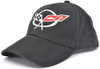 C5 Corvette Black Brushed Twill Hat alt