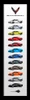C8 Corvette Original Colors Framed Printed Canvas