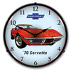 1970 Corvette LED Backlit Clock