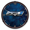 C6 ZR1 Corvette Blue LED Backlit Clock