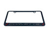 C8 Corvette Black License Plate Frame