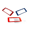 C6 Corvette Color Match License Plate Frames - (blue, orange, red)