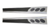 C5 Corvette Door Sill Covers - (Chrome)