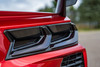 C8 Corvette Blackout Tail Light Covers - (off position)