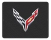 C8 Corvette Logo Metal Print
