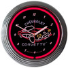 C1 Corvette Neon Clock