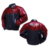 Dar Red C6 Corvette Leather Jacket - back