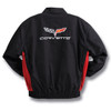 C6 Corvette Twill Jacket back