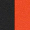 Black/Orange Color Swatch