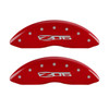 Z06/GS Corvette Z06 Brake Caliper Covers - Red (rear)