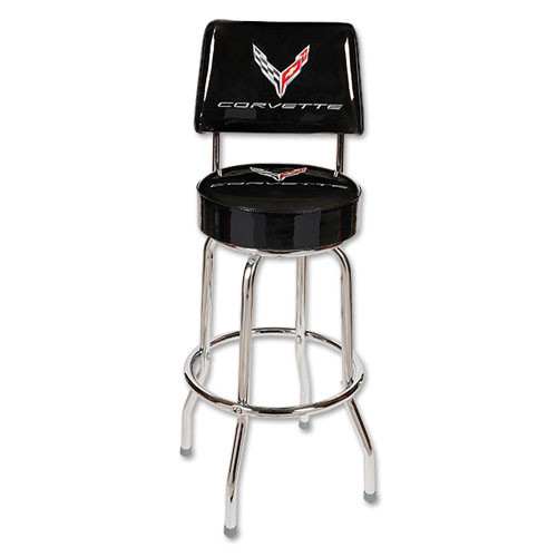 C8 Corvette Backrest Counter Stool