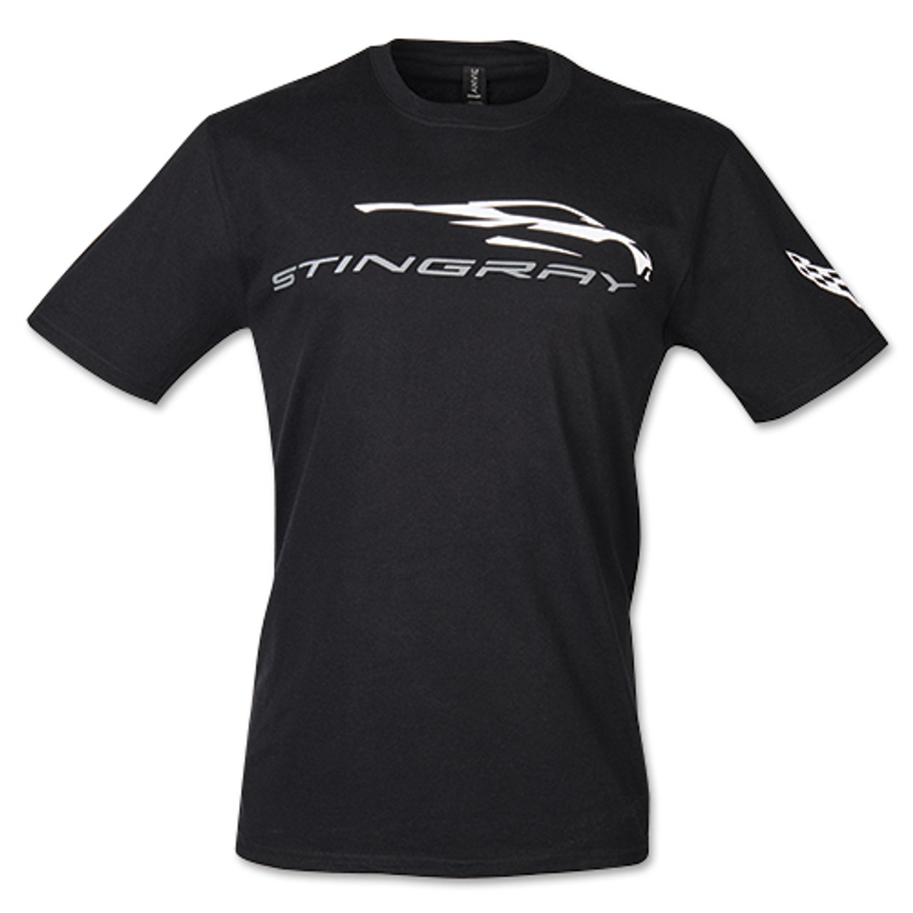 C8 Corvette Stingray Gesture Black T-Shirt