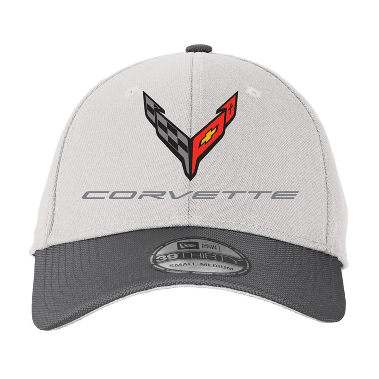 C8 Corvette Flex Fit Performance Hat - Gray