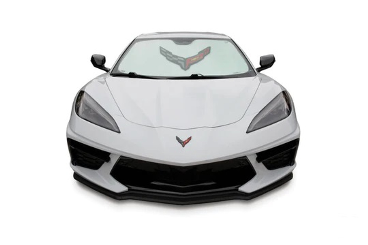 C8 2020 - Up Corvette Foldable Bubble Sun Shade (front shot)