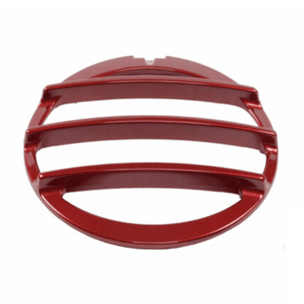 C6 Corvette Color Match Rear Tail Light Grills - (Red)