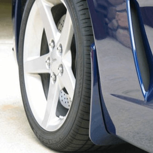 C6 Corvette Color Match Splash Guards - (rear)