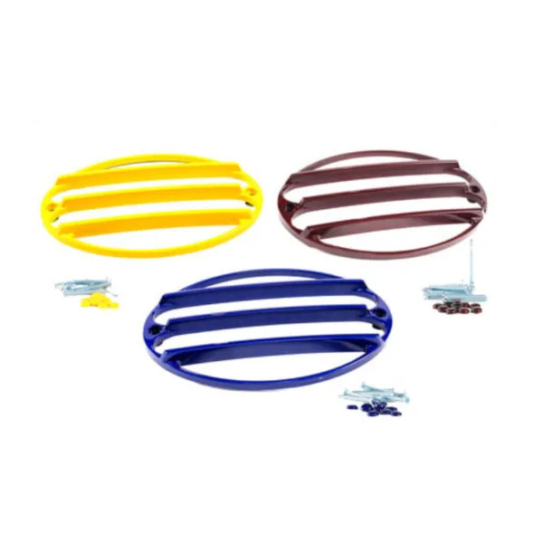 C5 Corvette Color Match Rear Tail Light Grills - (Blue, Red, Yellow)
