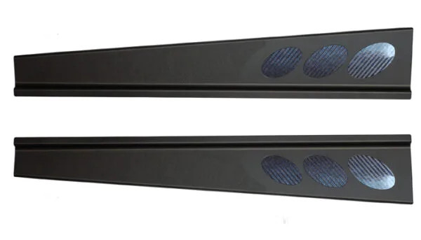C5 Corvette Door Sill Covers - (Black)