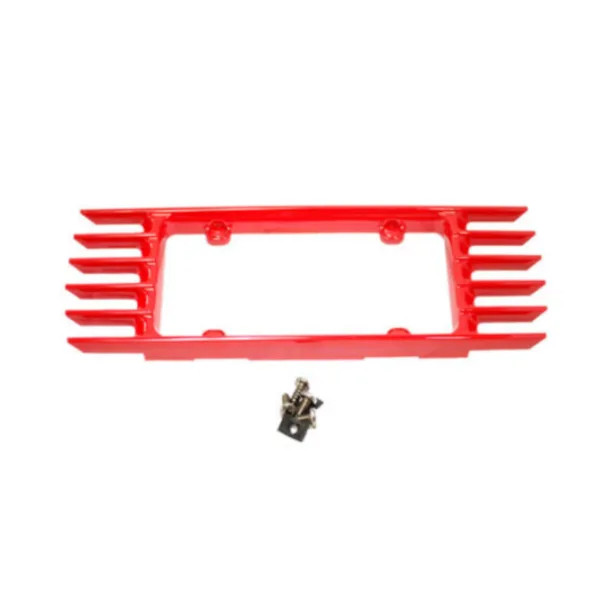 C4 Corvette Color Match Rear Phantom License Plate Frame - Torch Red