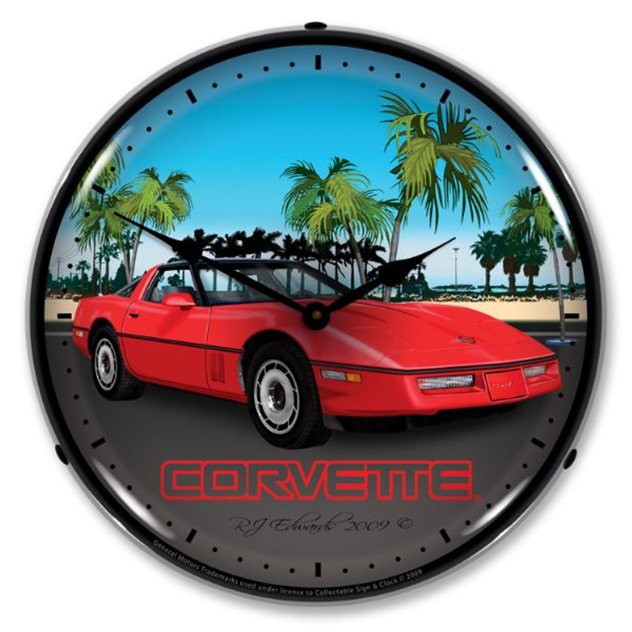 1984 C4 Corvette Clock