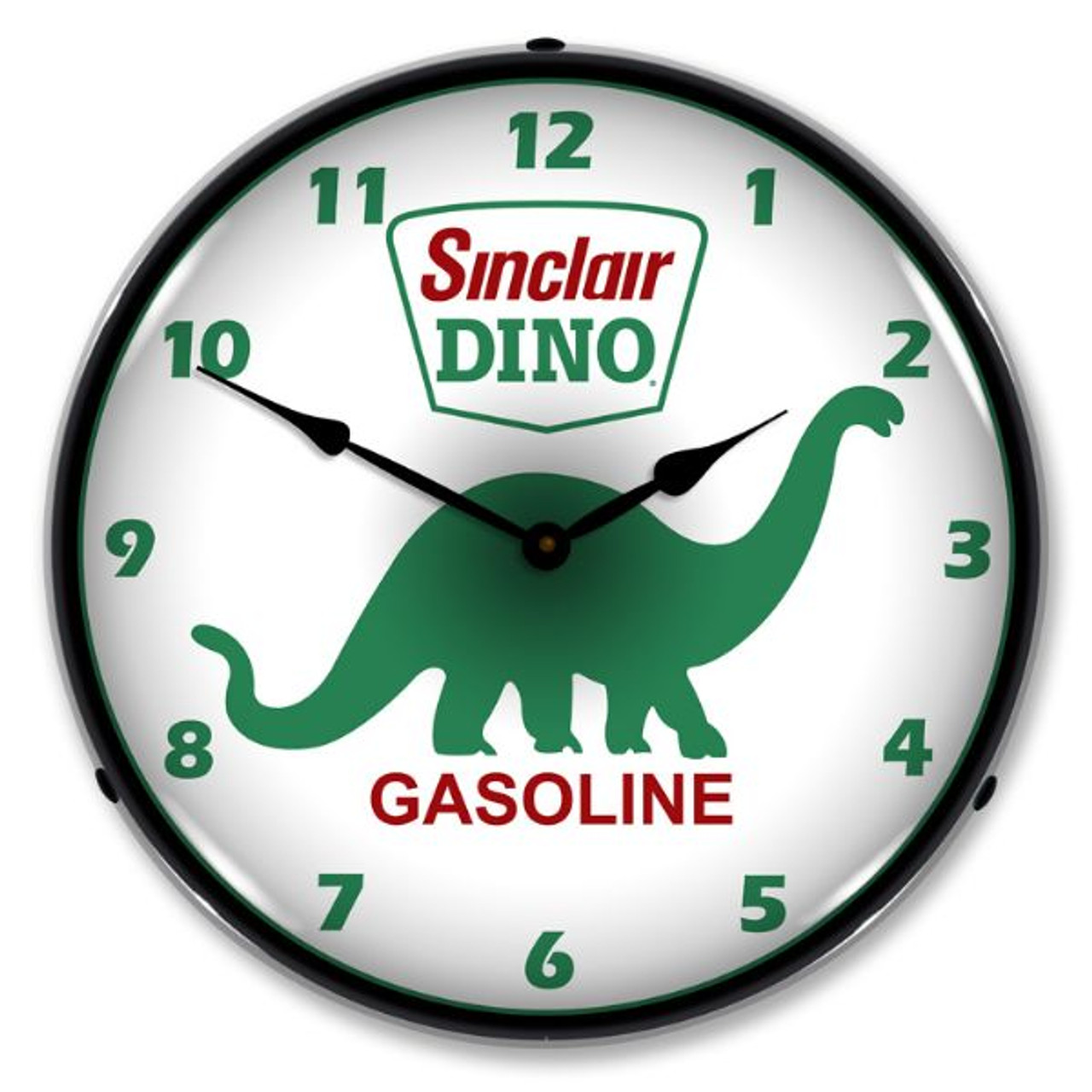 Sinclair Dino Gasoline Clock