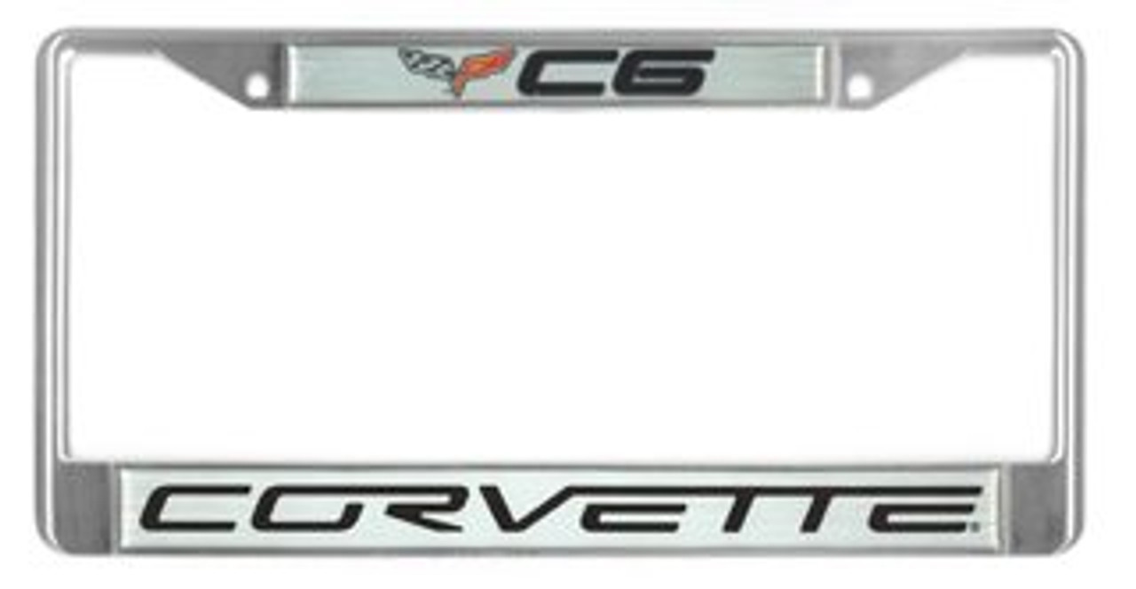 C6 Corvette License Frame