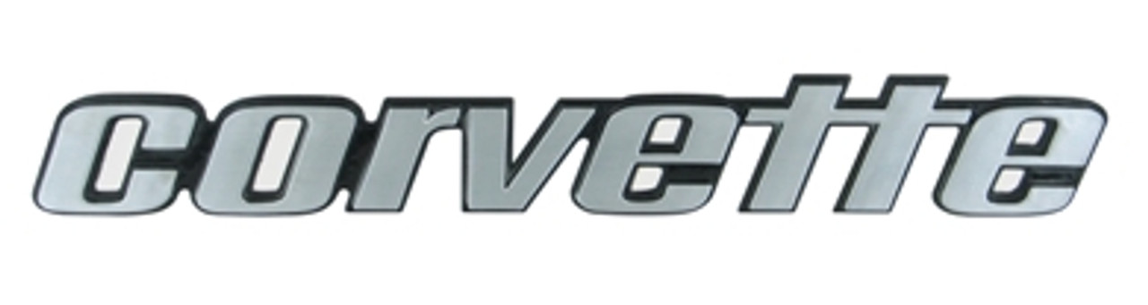 C3 Corvette Script Metal Sign
