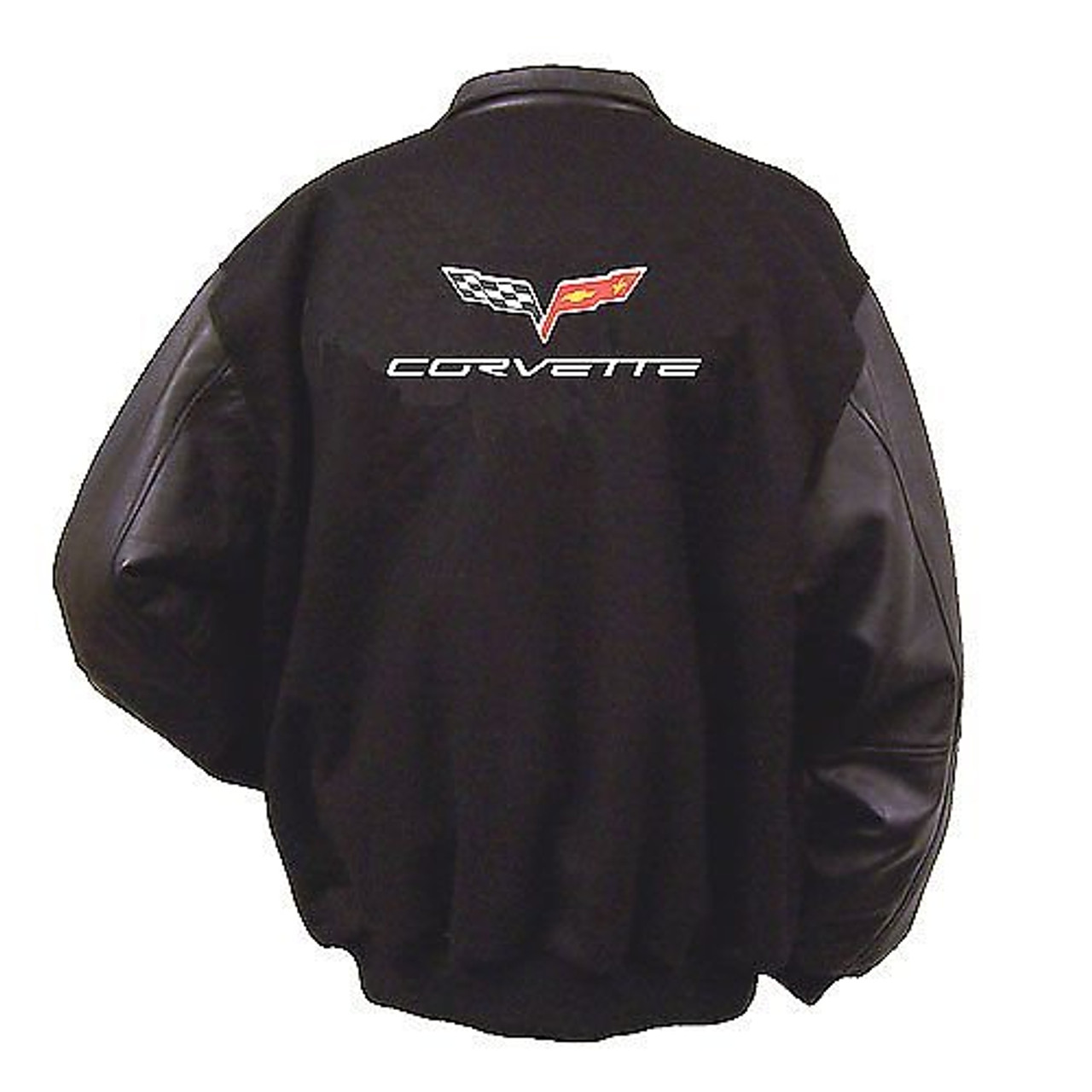 C6 Corvette Varsity Jacket back