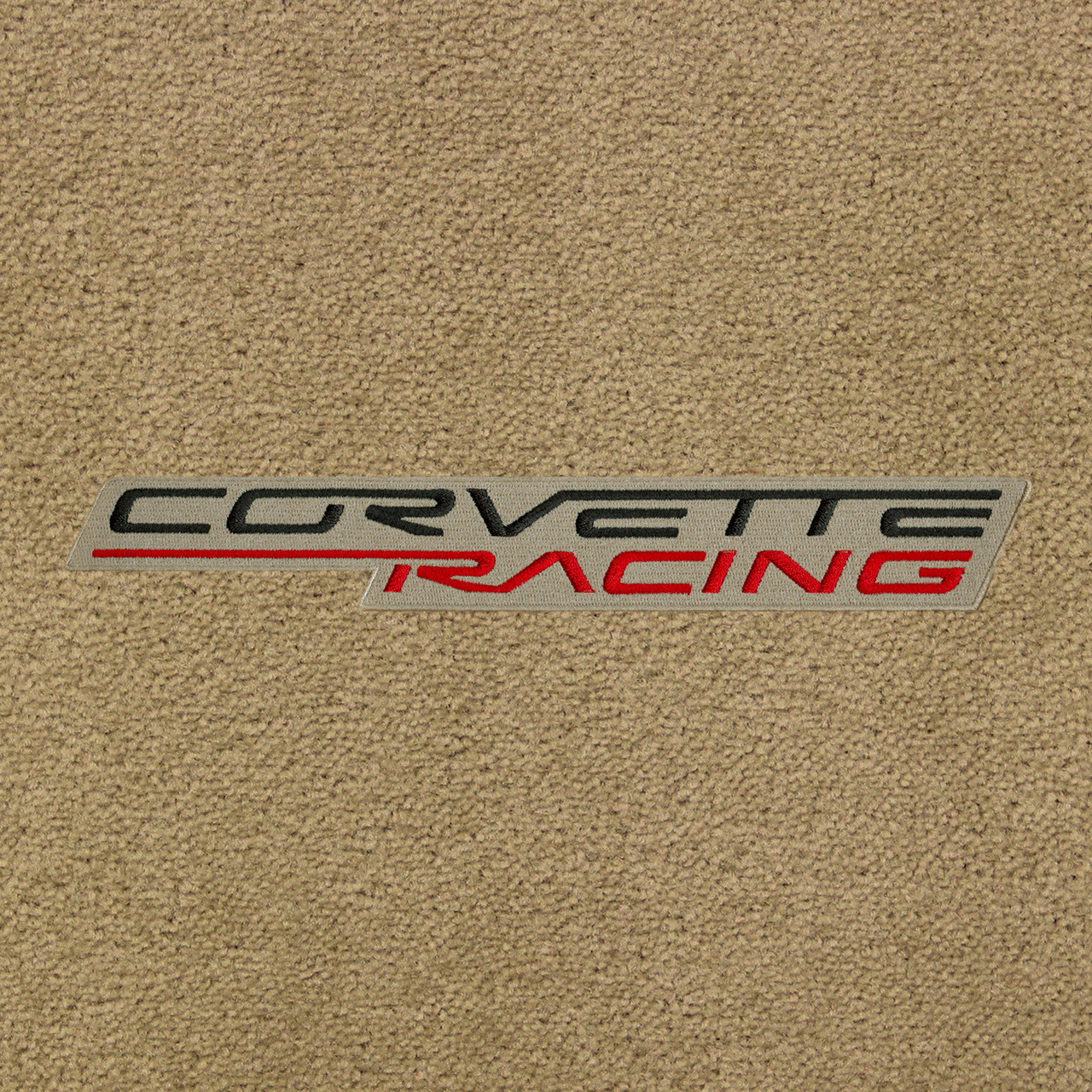 C6 Corvette Racing, Beige Background on Cashmere Mat