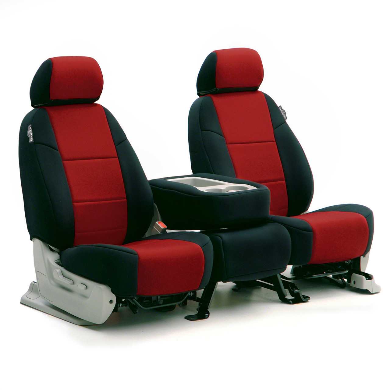Black/Red Neoprene Sample Seats