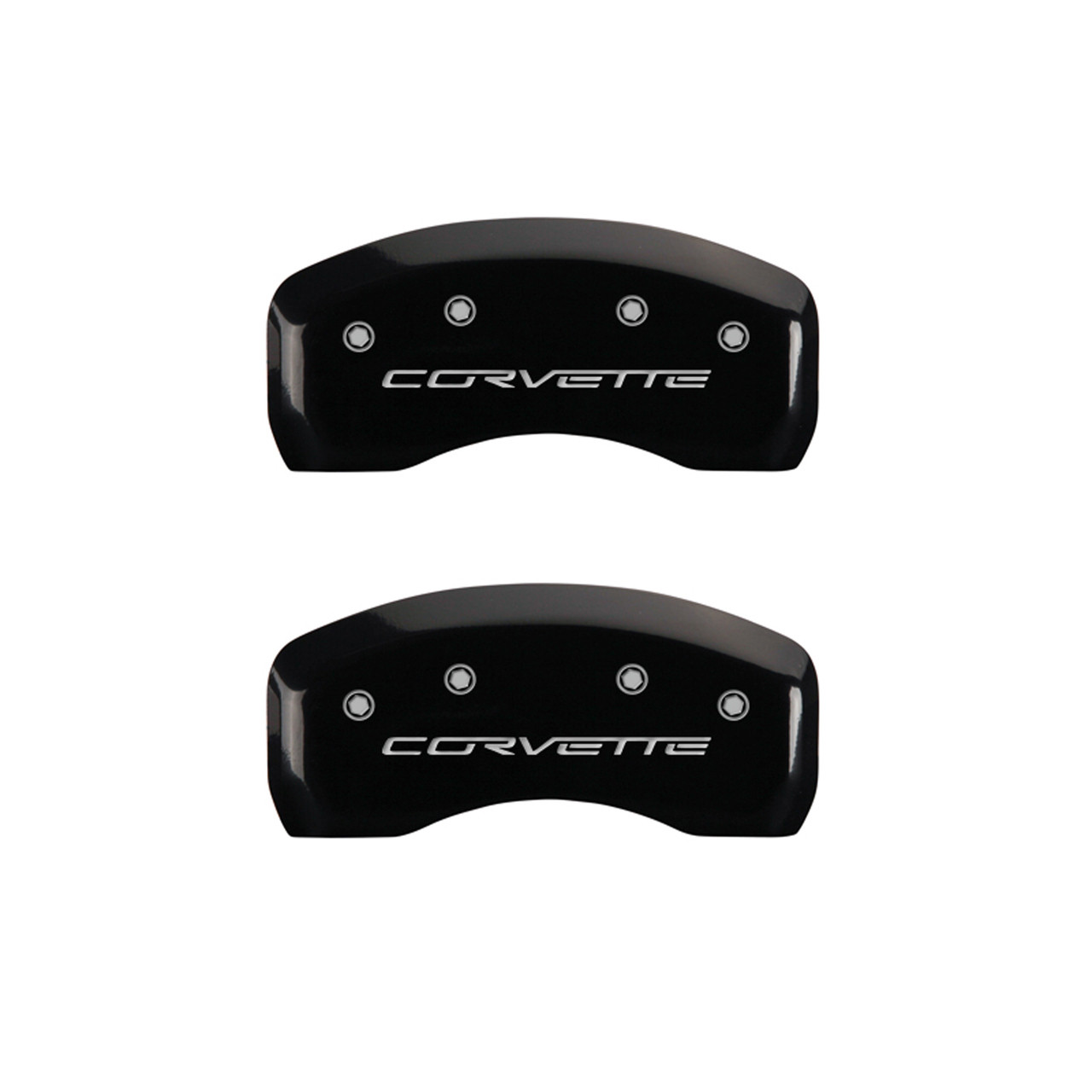 C6 Corvette Brake Caliper Cover Black (rear)